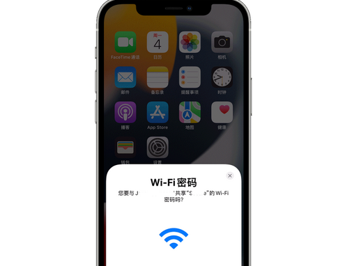 镇沅苹果15维修店分享iPhone15如何共享Wi-Fi密码 