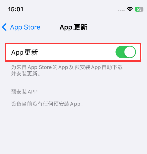 镇沅苹果15维修中心如何让iPhone15APP自动更新